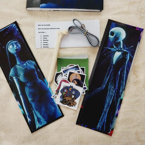 Nightmare Before Christmas Journal Handmade One of a Kind - Picture 6 of 7